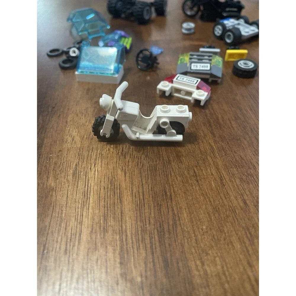 Lot Of Assorted Car Lego Pieces And Accessories